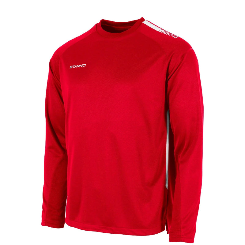 Red Stanno round neck top