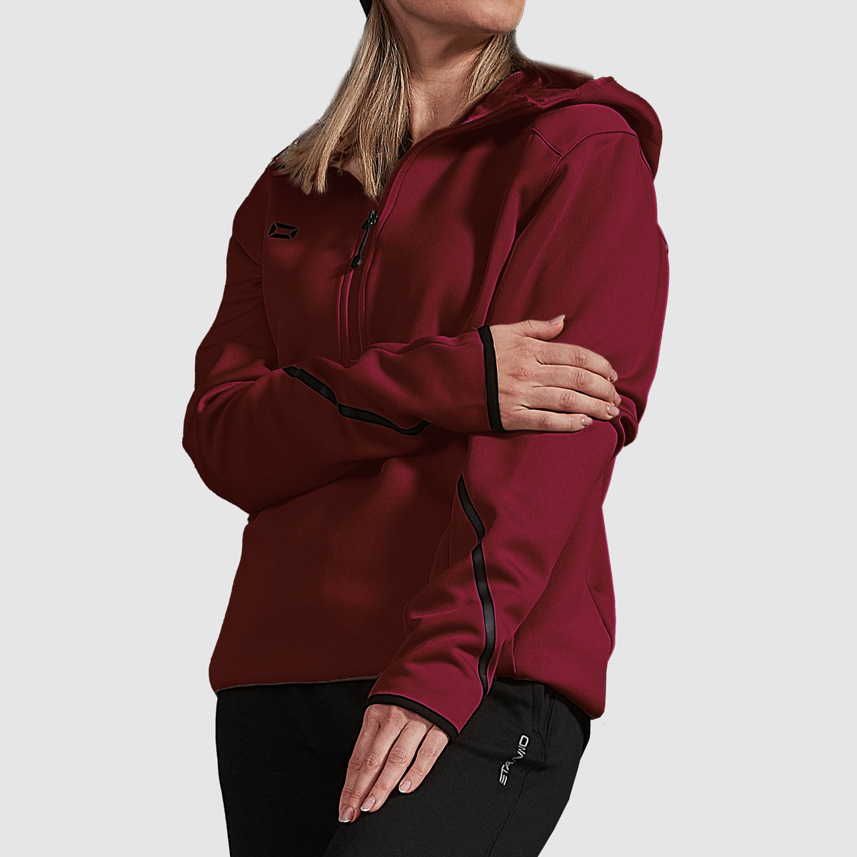 Plaza Hooded Half Zip Top