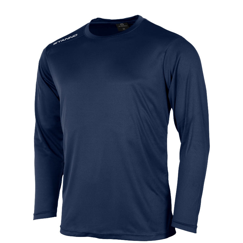 Navy long sleeve football shirt