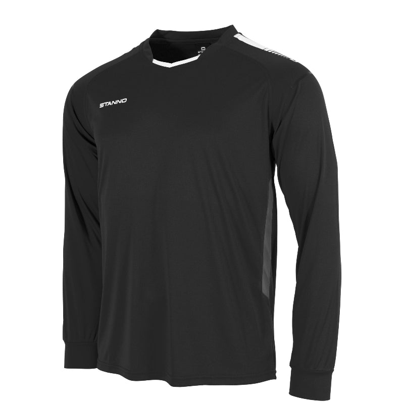 long sleeve black football shirt