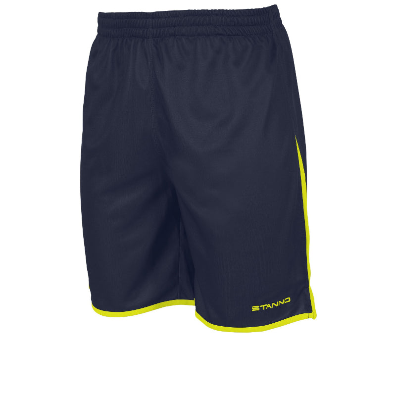 Navy Yellow Stanno Football Shorts