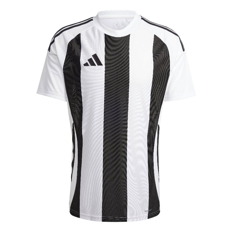 Striped adidas football shirt