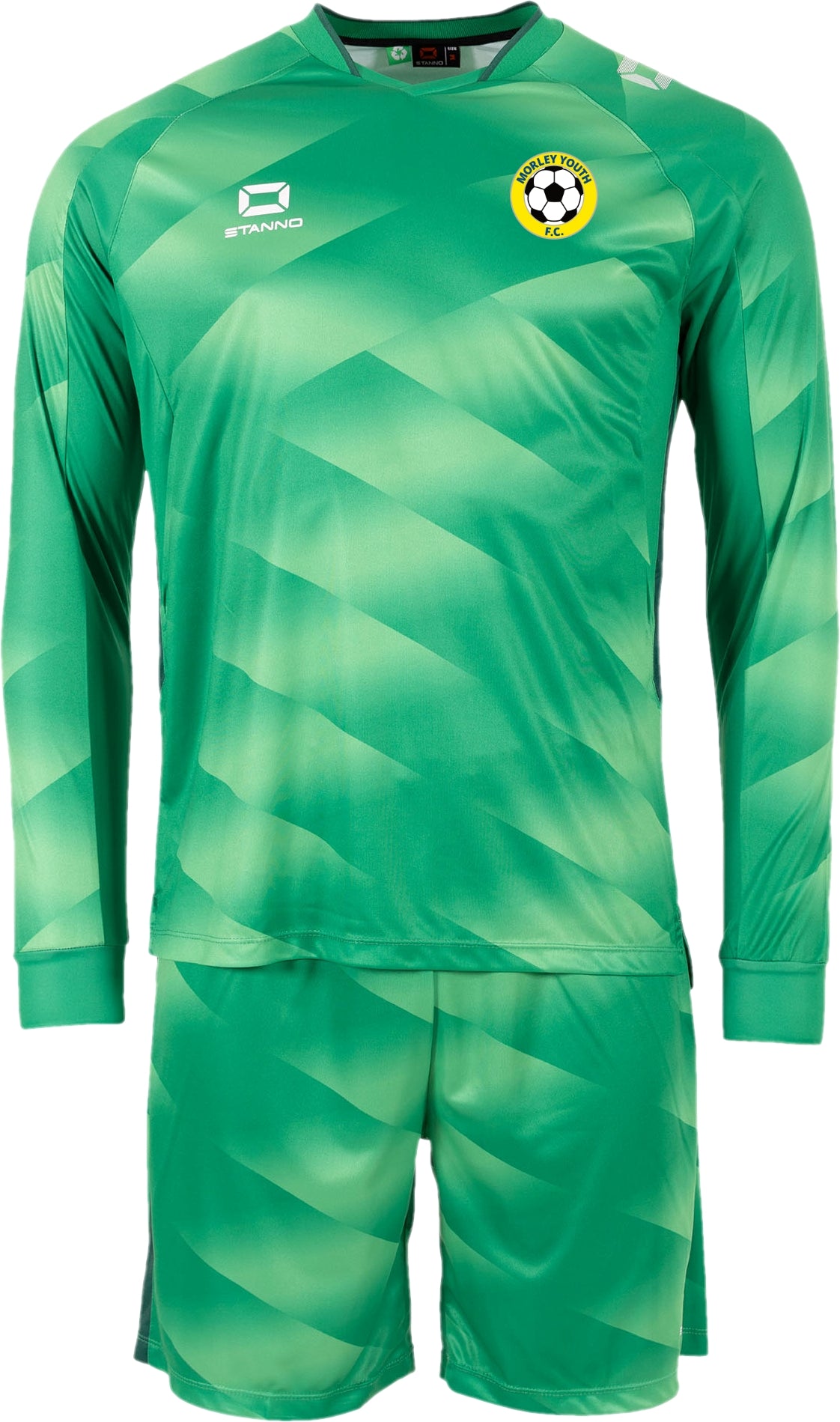 Morley Youth Green Vik Goal Keeper Kit Set - Junior