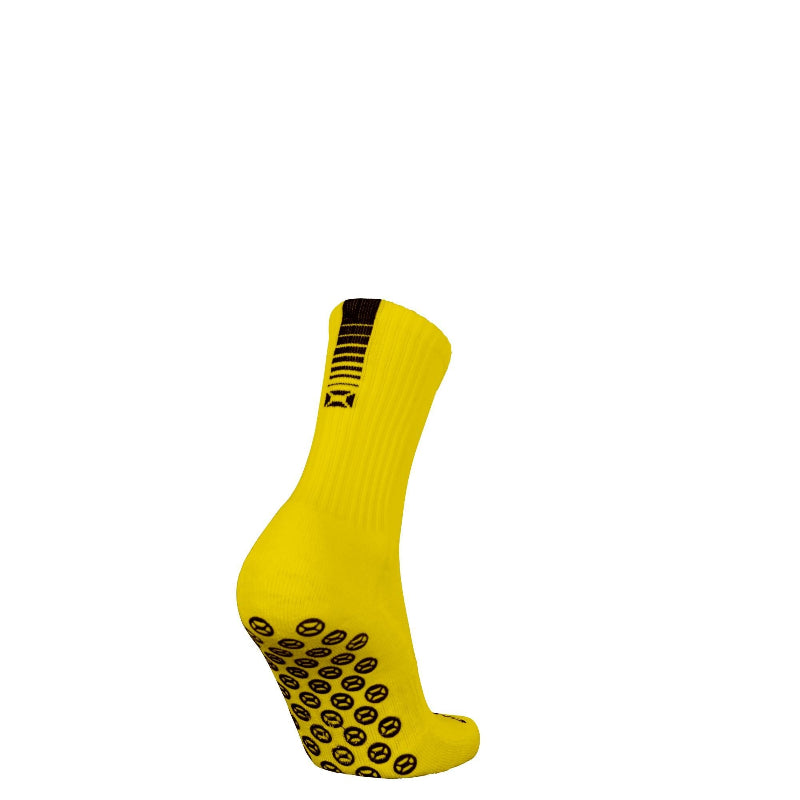 Yellow grip socks