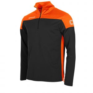 Orange black stanno 1/4 zip