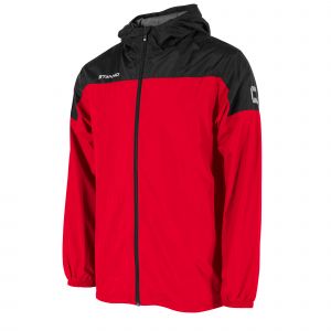 Red windbreaker