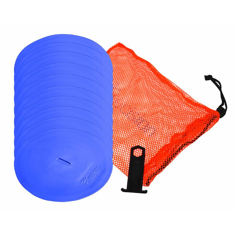 Blue Round Marker Discs