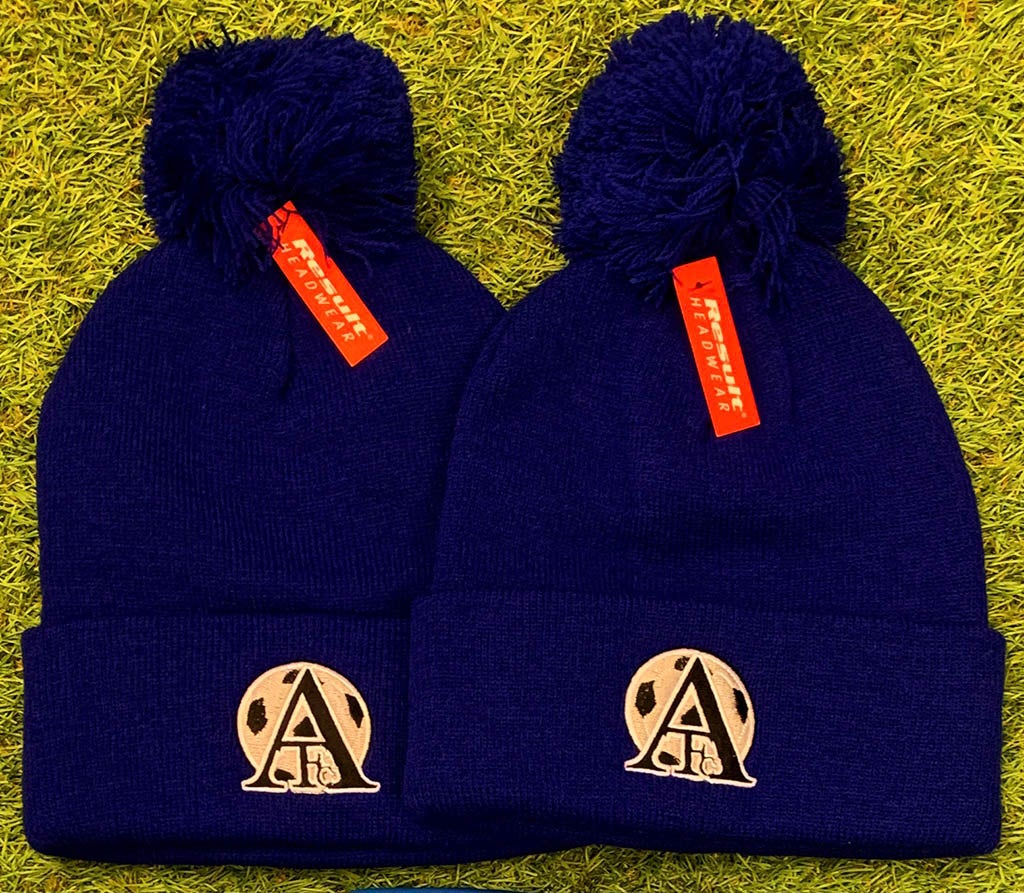 Attleborough Town FC Junior Winter Bobble Hat