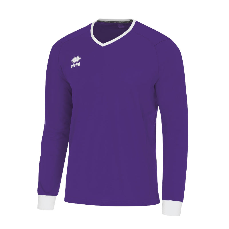 Junior Purple Long Sleeve Football Shirt