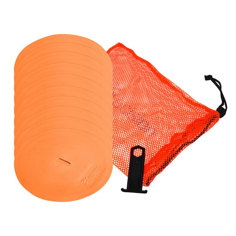 Blue Round Marker Discs