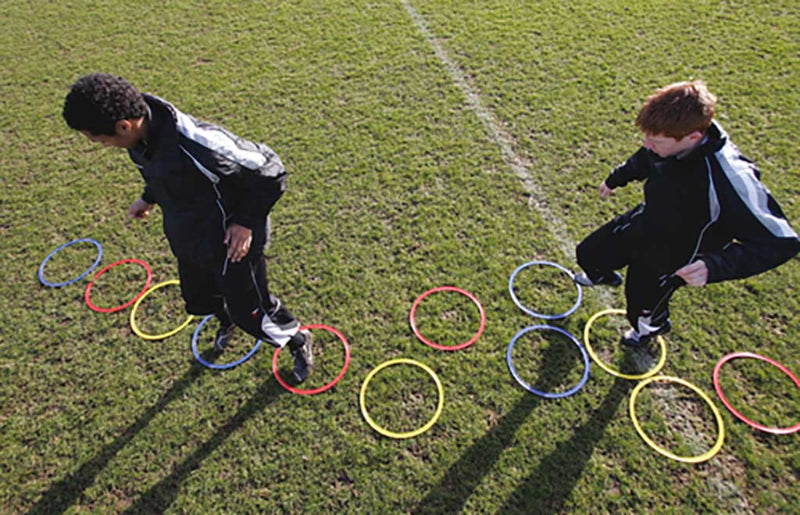 Speed agility hoops