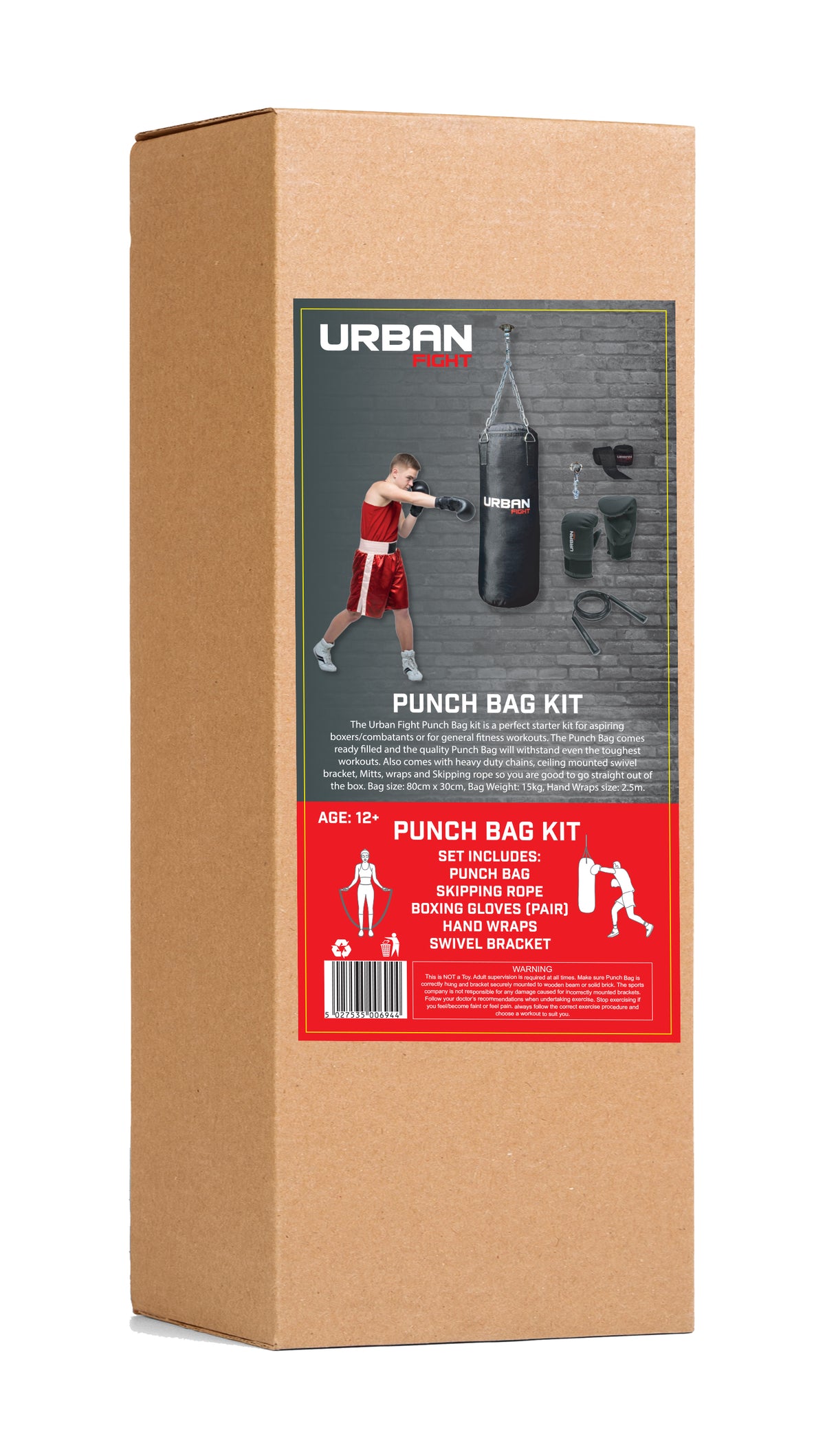Urban Fight Punch Bag Kit